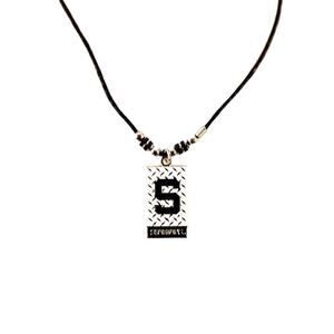 NCAA Spartans Licensed Diamond Plate Rope Necklace, 20-Inch Michigan State New